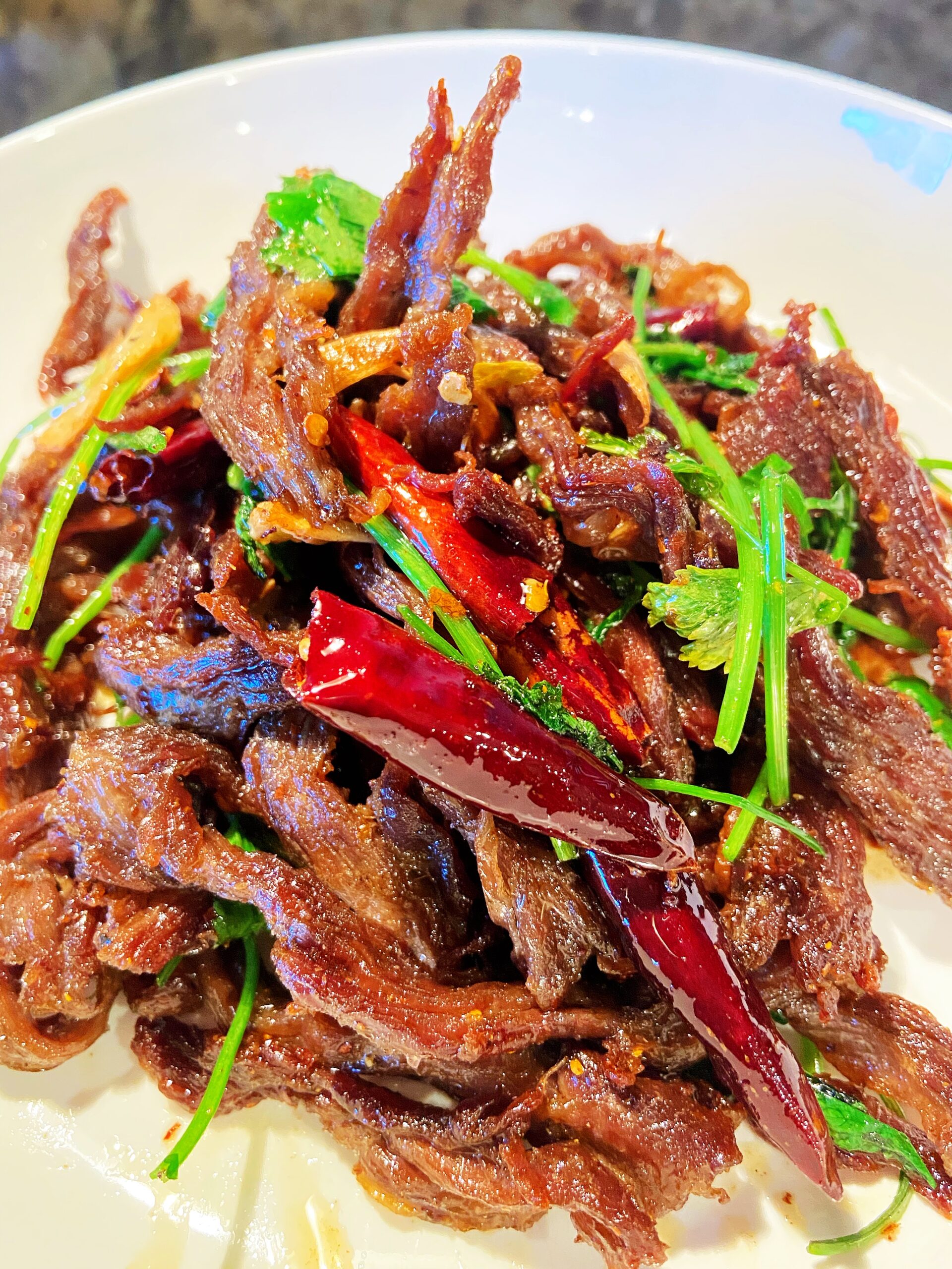 Spicy Beef Jerky – AirGO recipes by EZCuisine